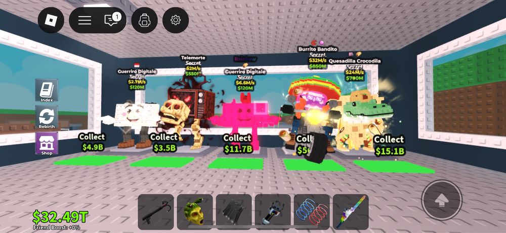 Обміняю брейнротів в steal a breinrot