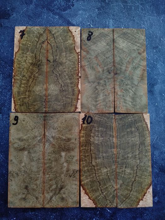 Заготовки для руків'я, тикове дерево капо-сувель