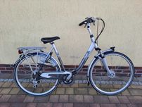 GAZELLE MEDEO PLUS, damski rower holenderski/3x8Shimano/57cm/ALU