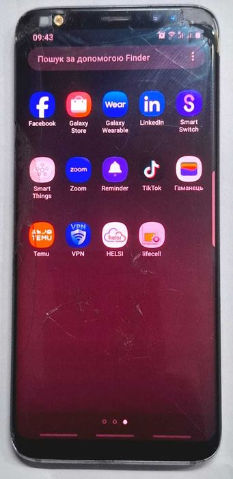 Samsung Galaxy S8 (SM-G950FD), 64GB, чорний