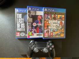 PlayStation 4 1TB + jogos