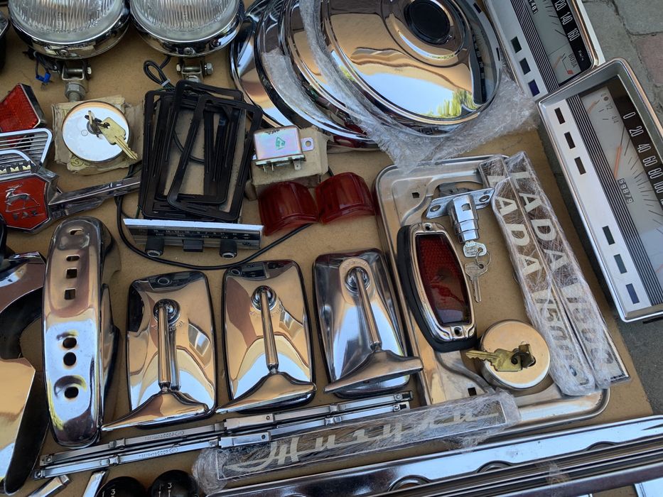 Зеркало боковое ваз 2101-2106 хром ссср