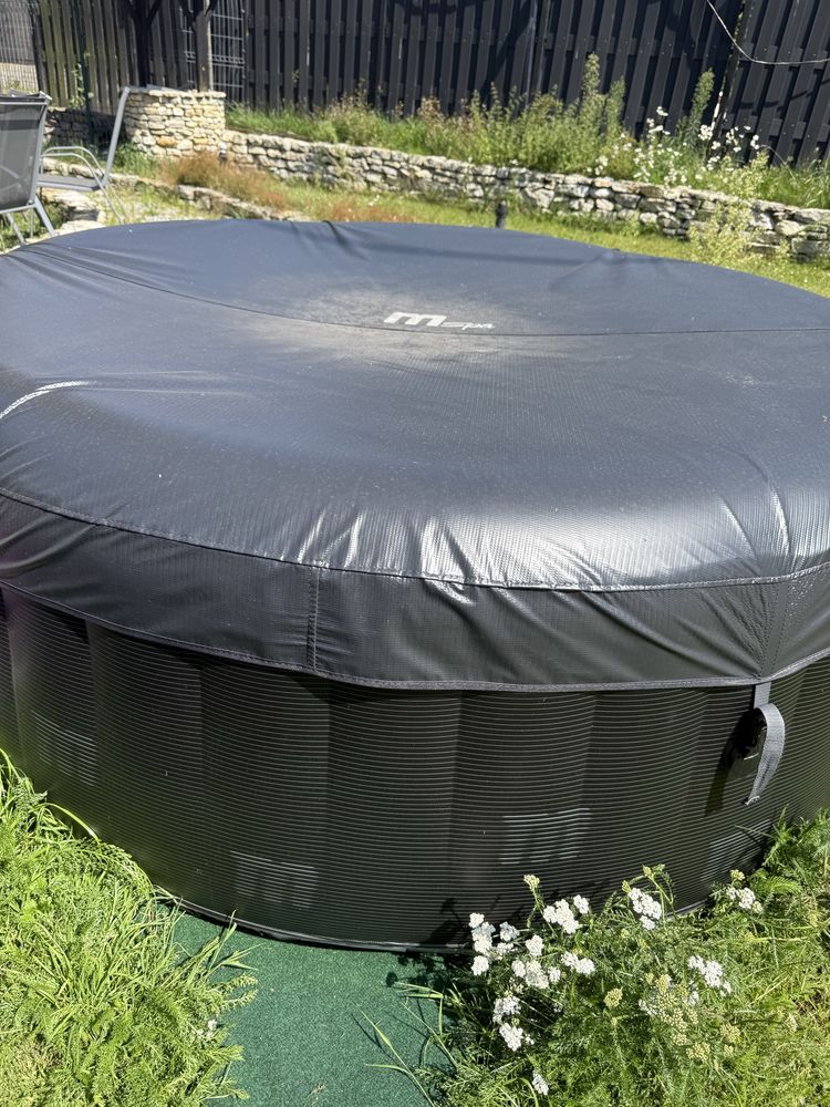 Basen z hydromasażem ogrodowy 6 os. Mspa starry led