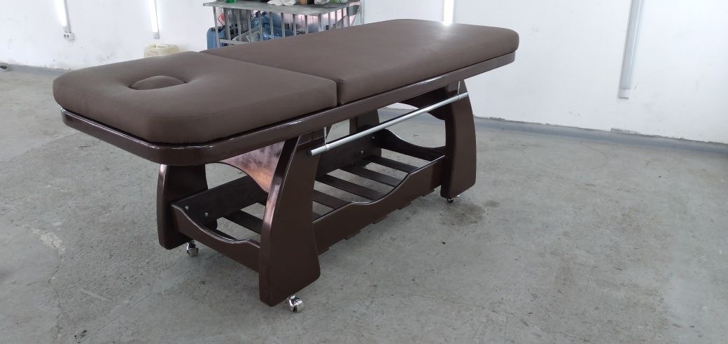 Масажний стіл М16 кушетка стаціонарна дерев'яний стіл