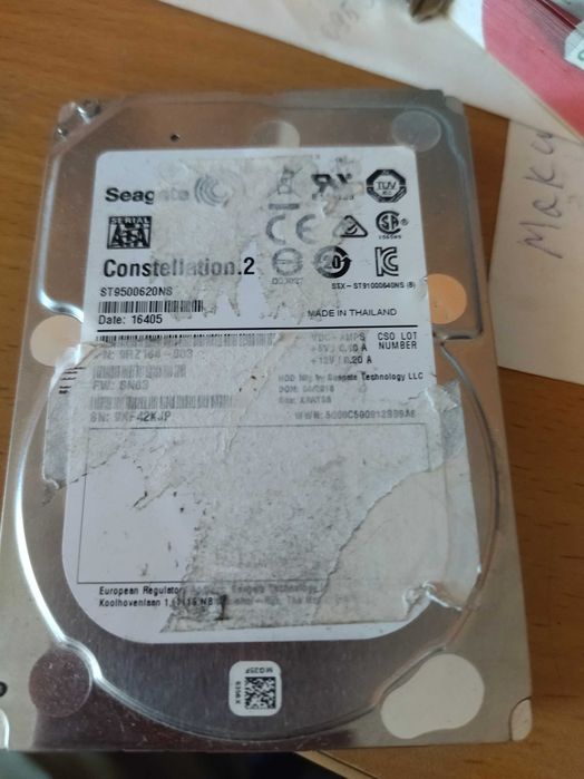 Жорсткий диск для ноутбука 2.5" 500GB