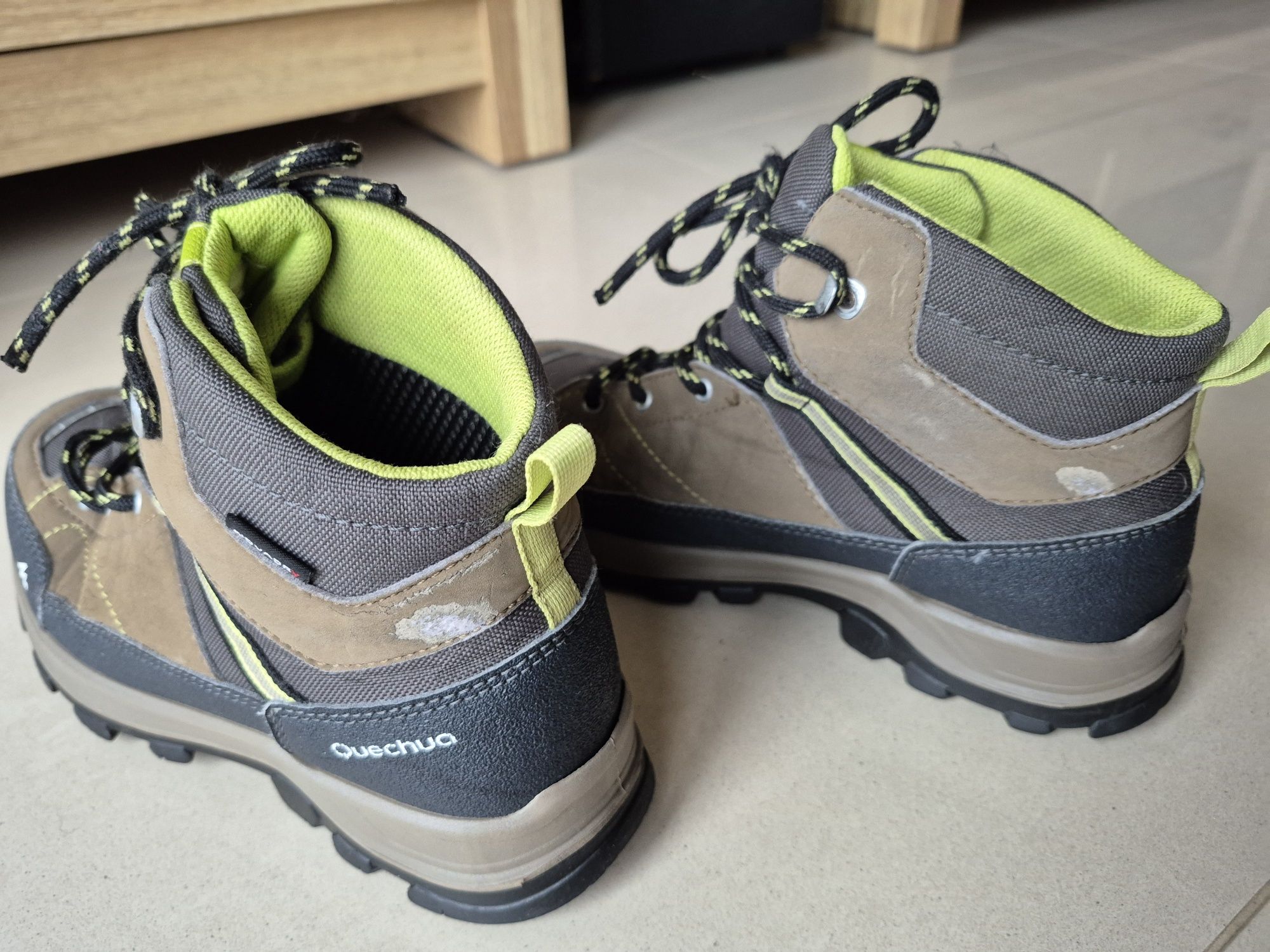 Trapery Quechua 35 buty zimowe