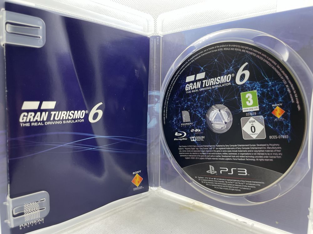 Gran Turismo 6 PS3 Polska Wersja PlayStation