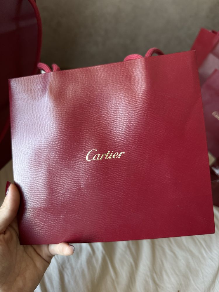 Пакет Упаковка Cartier сертификат