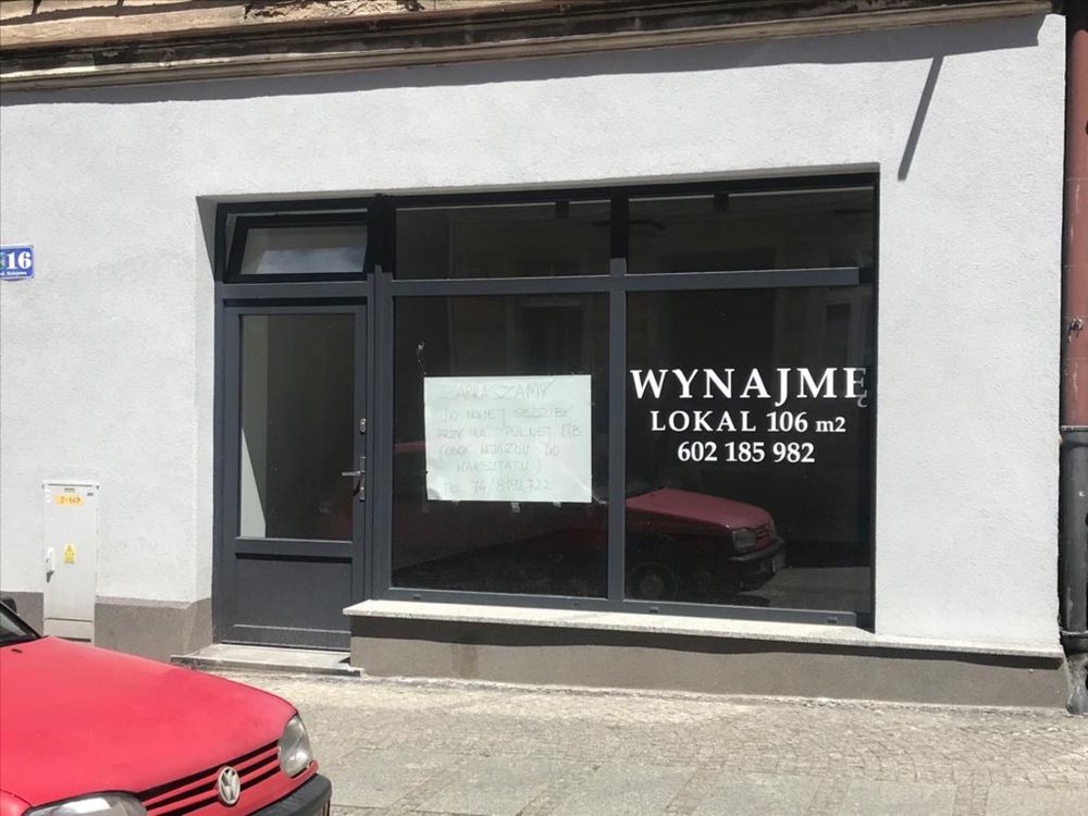 Lokal handolowo usługowy Ziębice 106m2