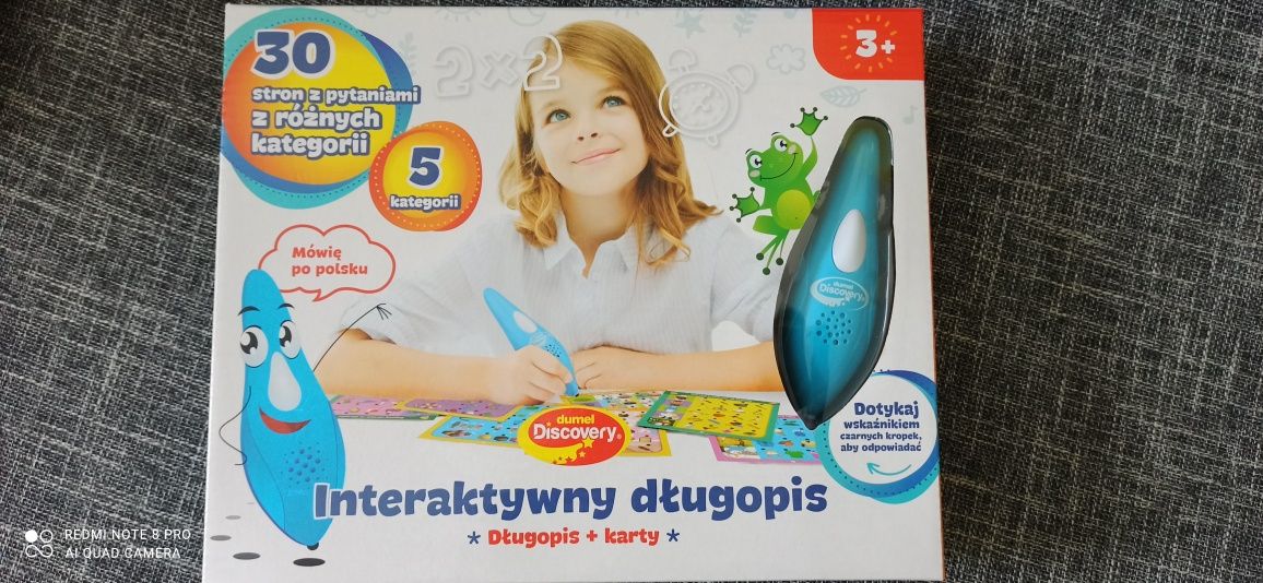 Dumel interaktywny długopis 3+