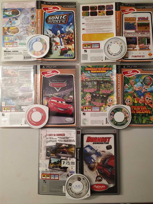5 Jogos PSP como novos