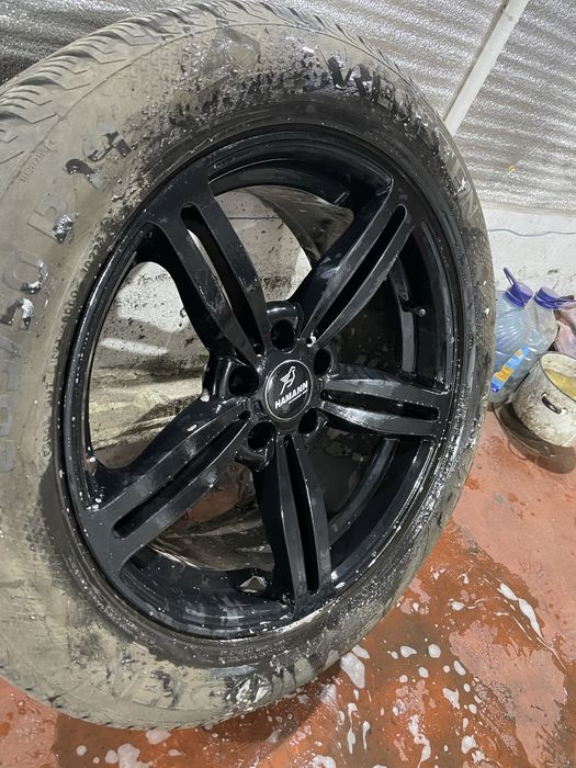 Диски 5-120 с резиной зима