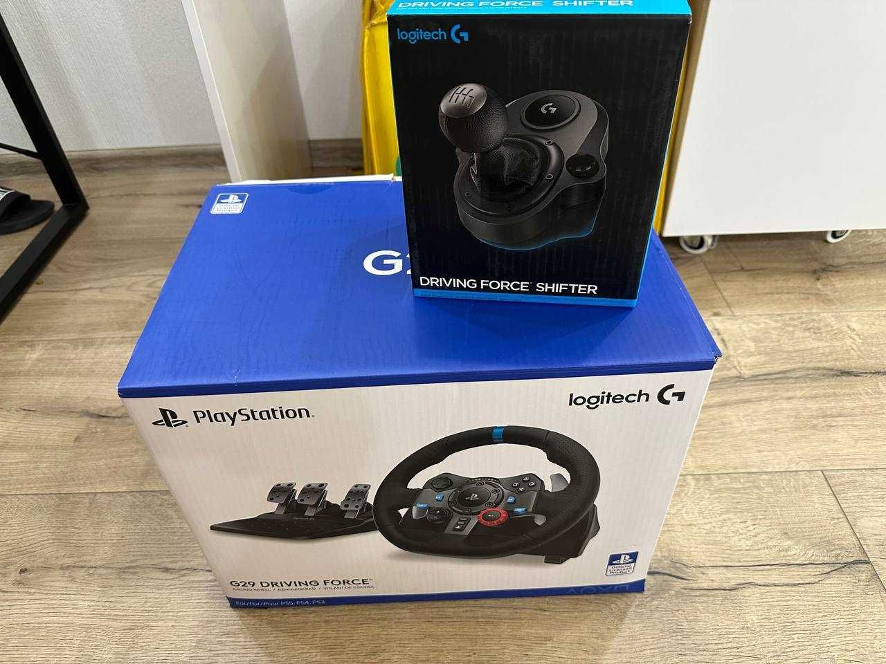 Руль Logitech G29 + shifter