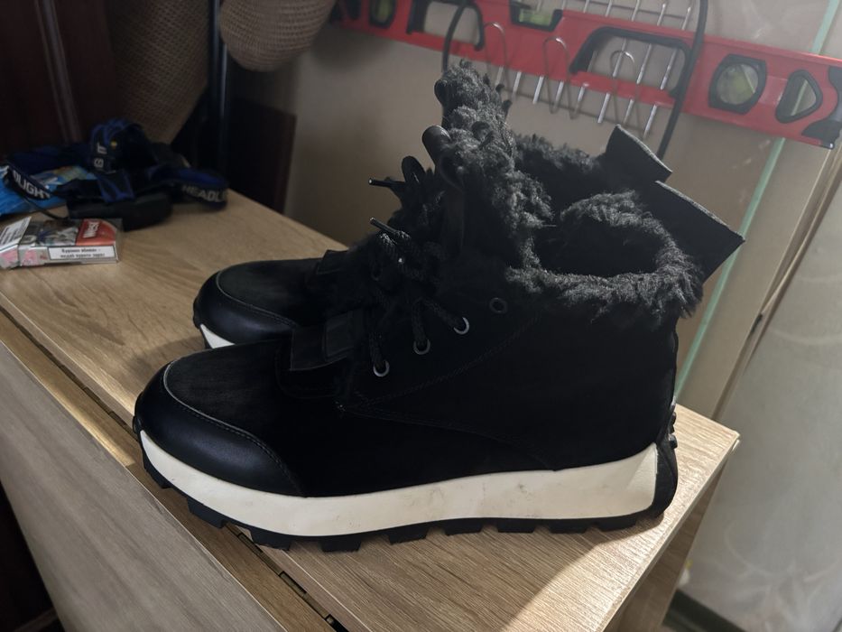 Ботинки женские кожа+ замш полномеры41