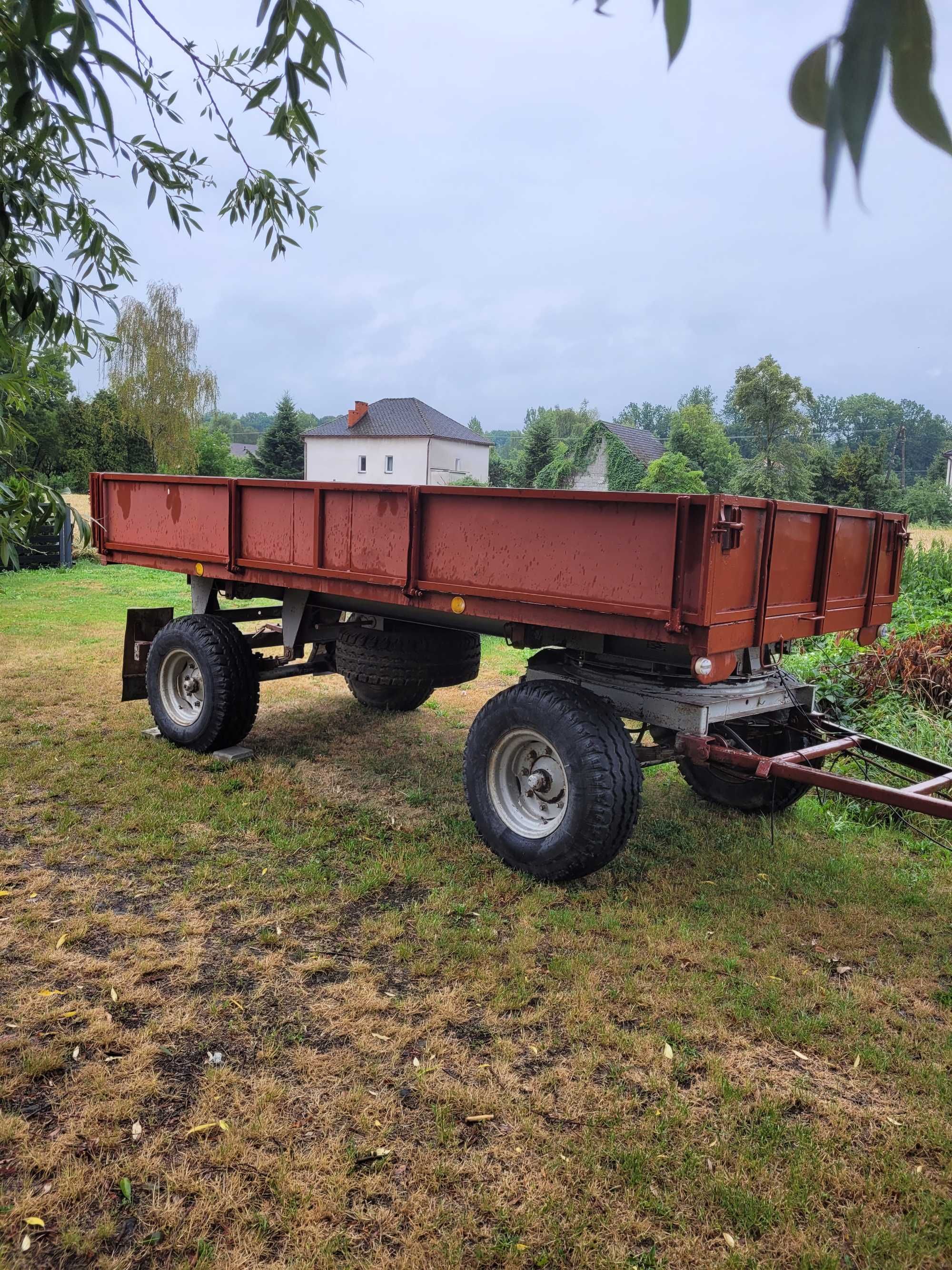 Przyczepa rolnicza Brandys 0806 Agro 8t – gotowa do pracy!