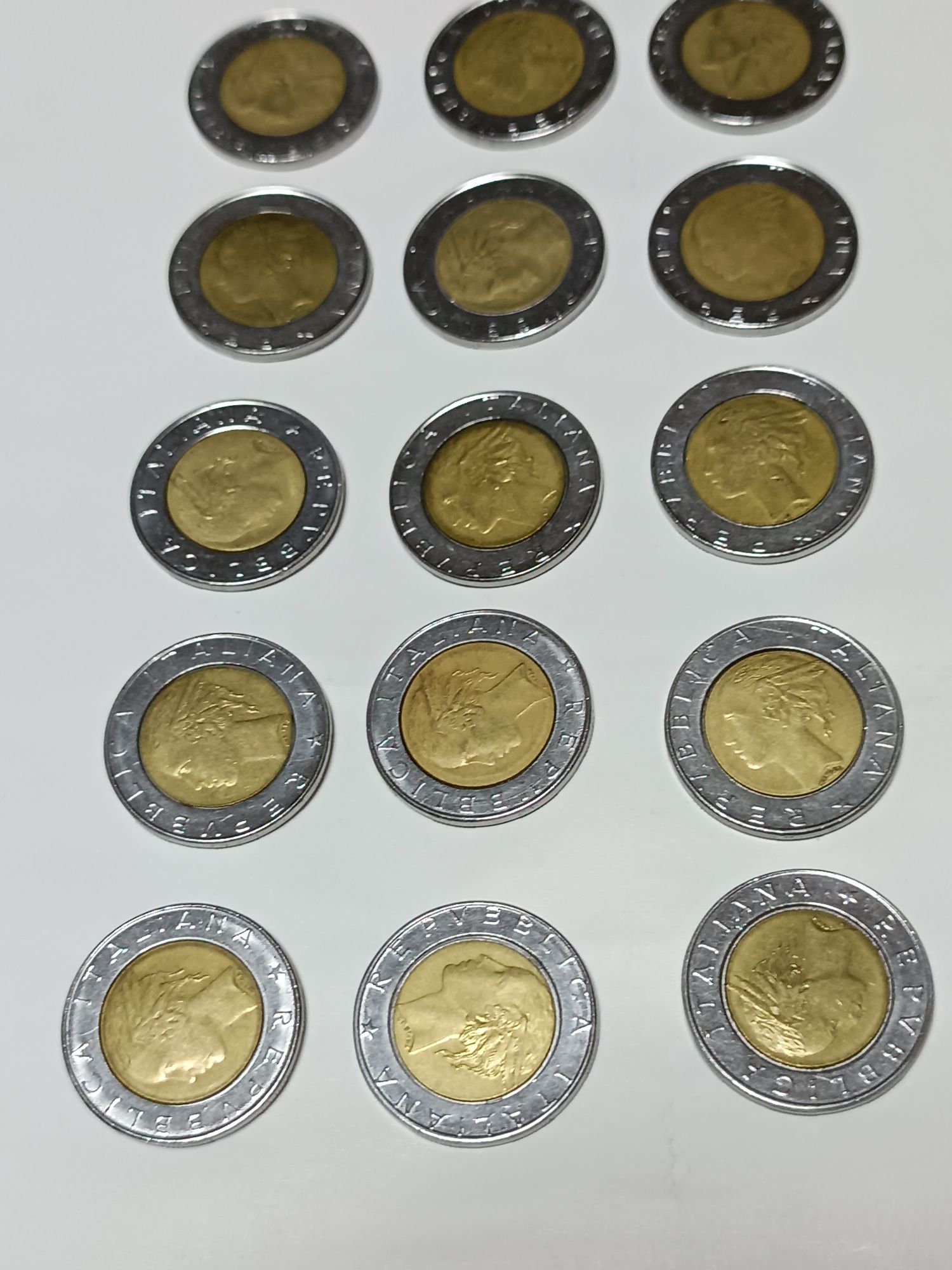 Монеты Италии лиры юбилейные
