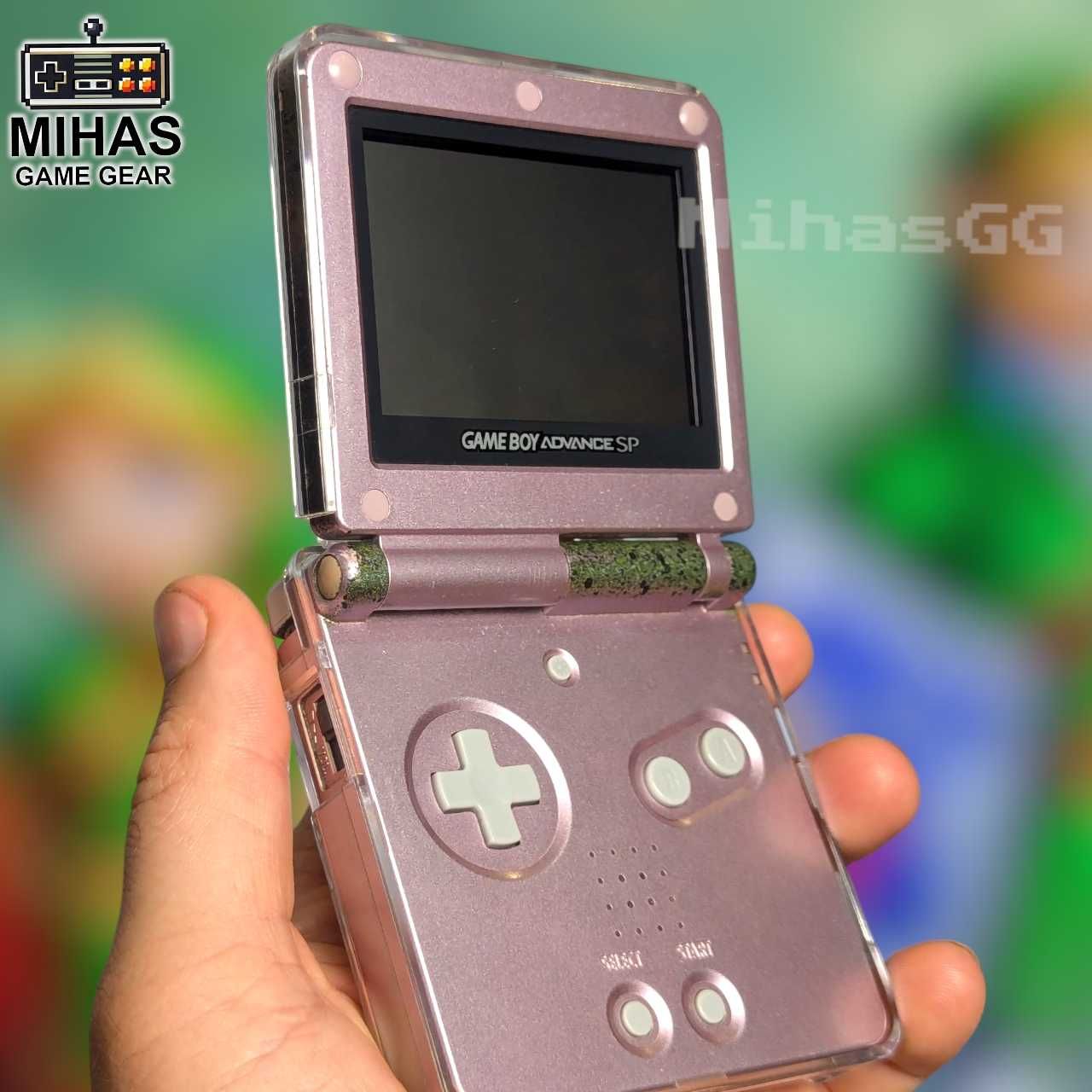 Прозорий пластиковий чохол Nintendo DS Lite - Game Boy Advanse SP, GBA