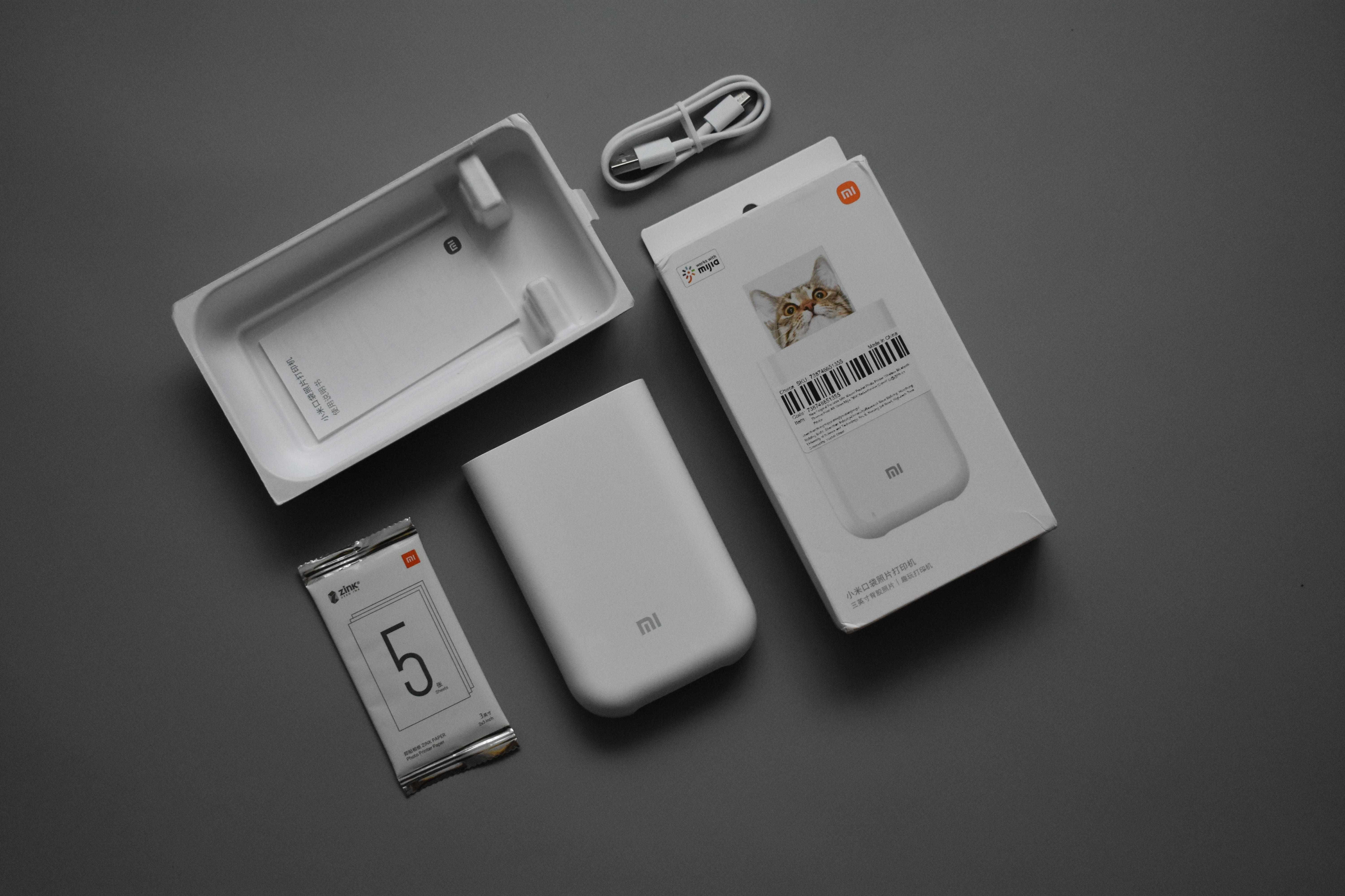 Портативний фотопринтер Xiaomi Mi Pocket Photo Printer