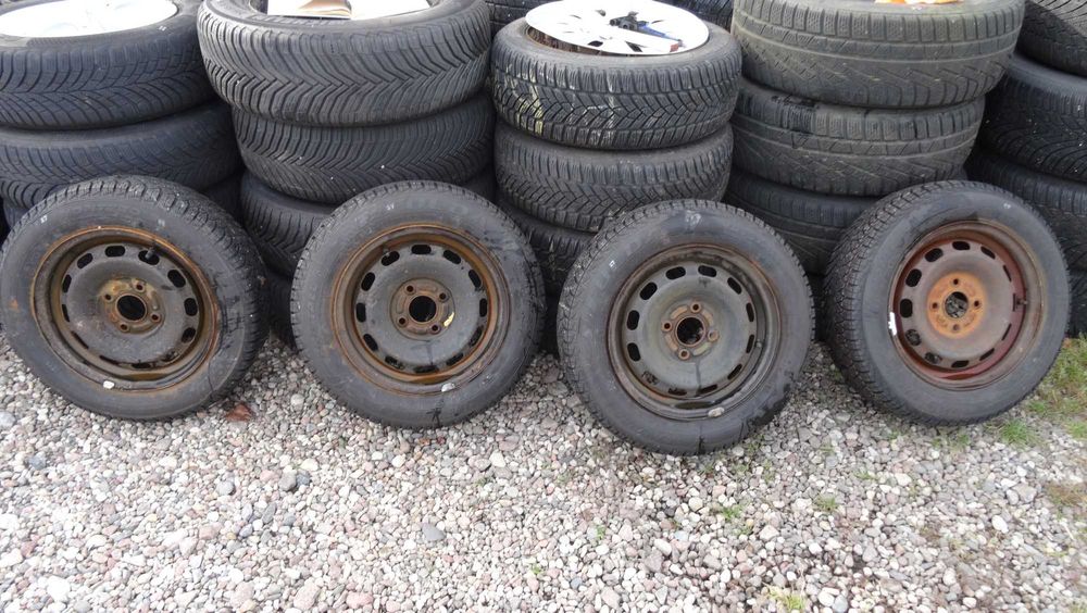 Opony Ford B-Max zimowe stalówki 4x108 R14 (27)