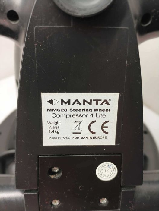 Kierownica z pedałami Manta MM 628 do ps PlayStation