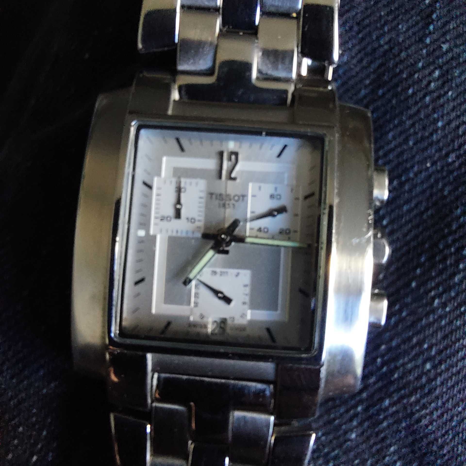 Zegarek chronograf swiss