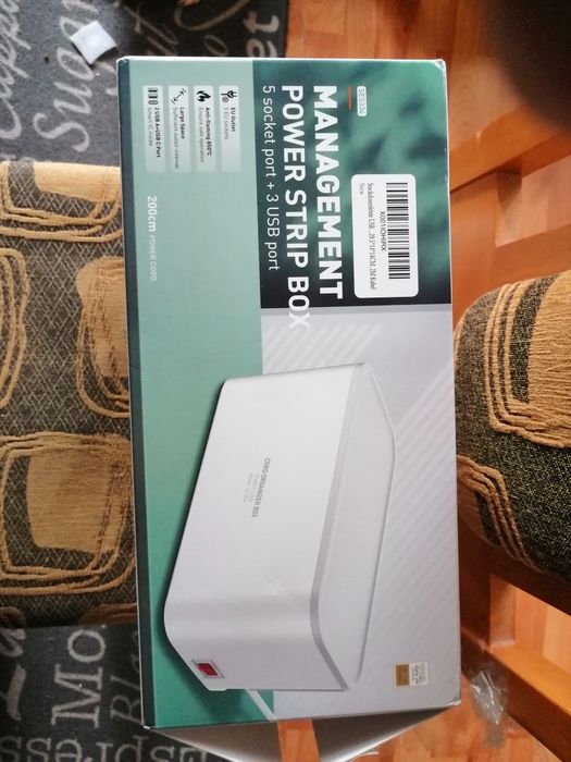 Listwa Zasilająca USB z Skrzynka, Gniazdo USB z Gniazdami 5 i Portami