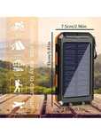Carregador  portátil solar lanterna
