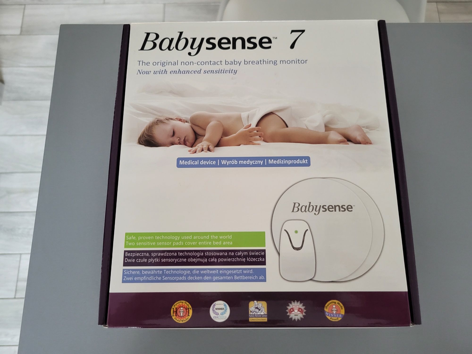 Monitor oddechu babysense7 jak nowy polecam