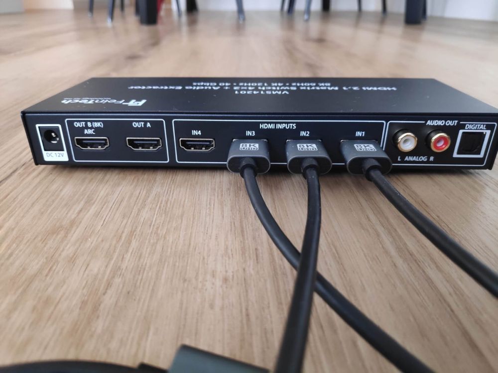 HDMI 2.1 Matrix Switch 4x2