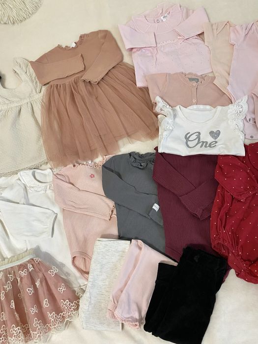 Zara джинси дитячі мега великий набір фірмових речей лот пакет речей