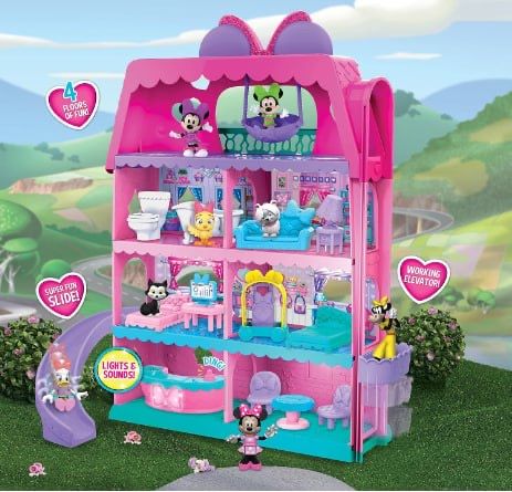 Minnie Mouse Мінні Маус будиночок готель Bow-Tel Hotel світло, звук