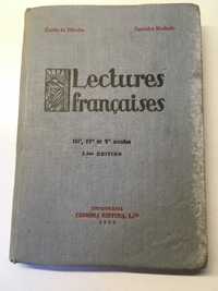 Livro - Lectures Françaises | III.e, IV.e et V.e année