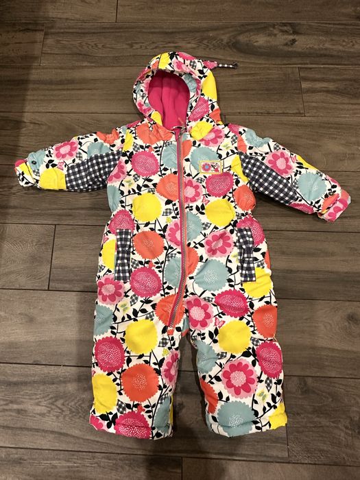 Яскравий зимовий комбінезон Deux Par Deux — 12 міс (74–80 см)