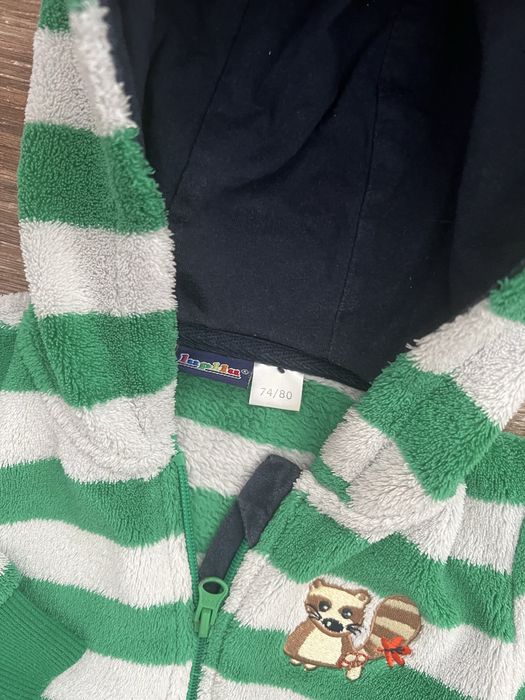 Bluza polarowa ciepła 74/80
