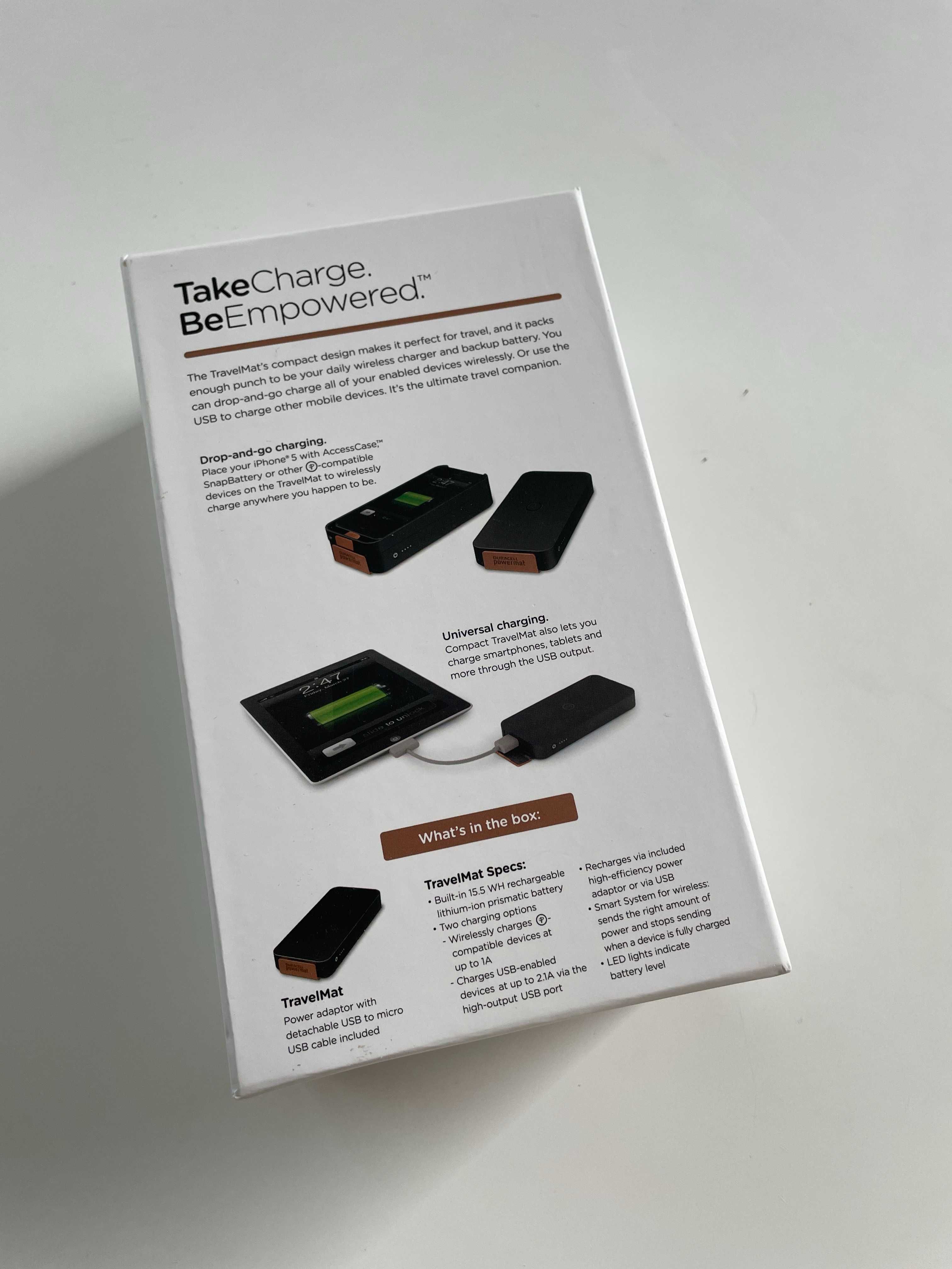 [NOWY] Powerbank Duracell Powermat TravelMat 4200 mAh