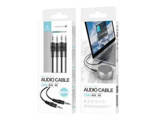 Cabo Audio Pvc Od3.0 1M Preto