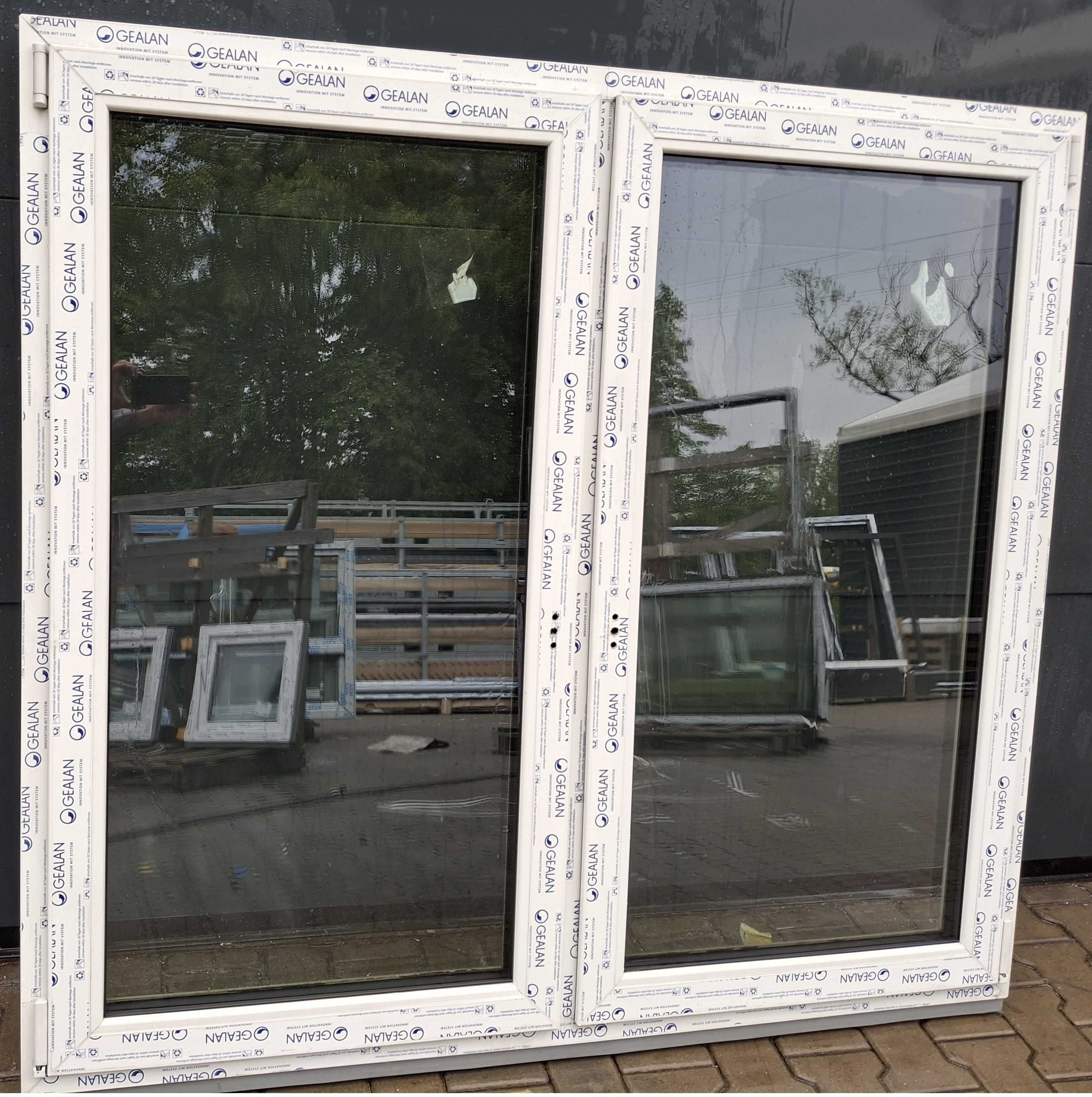 Okno PCV NOWE - R+RU, profil Gealan Linear 74MD
