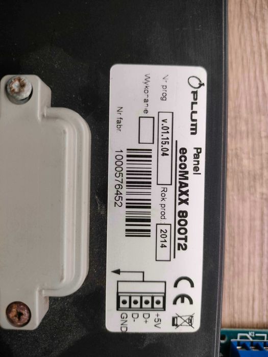 Zestaw arduino, atmega, wyświetlacz, plum ecomax 800,sterownik krokowy