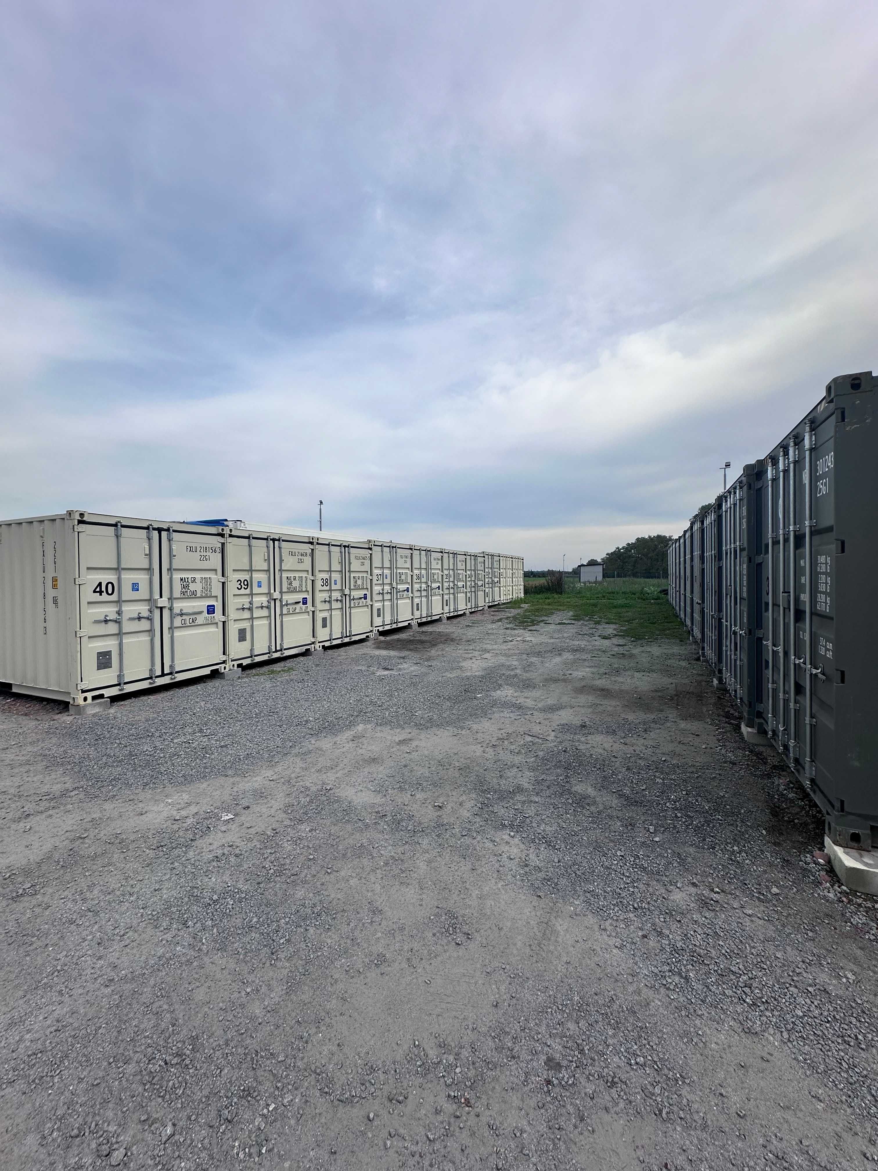 Wynajem kontener/garaż/schowek na monitorowanym placu. SELF STORAGE.