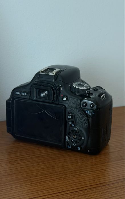 Canon EOS 600D DSLR câmara + 50mm 1.8 UV Haze