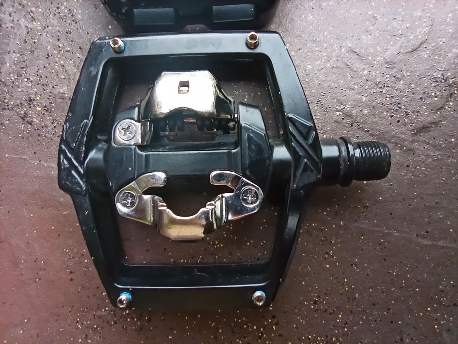 Pedały platformowe SPD XLC  SPD PD-S24 jednostronne  MTB Enduro  Dh