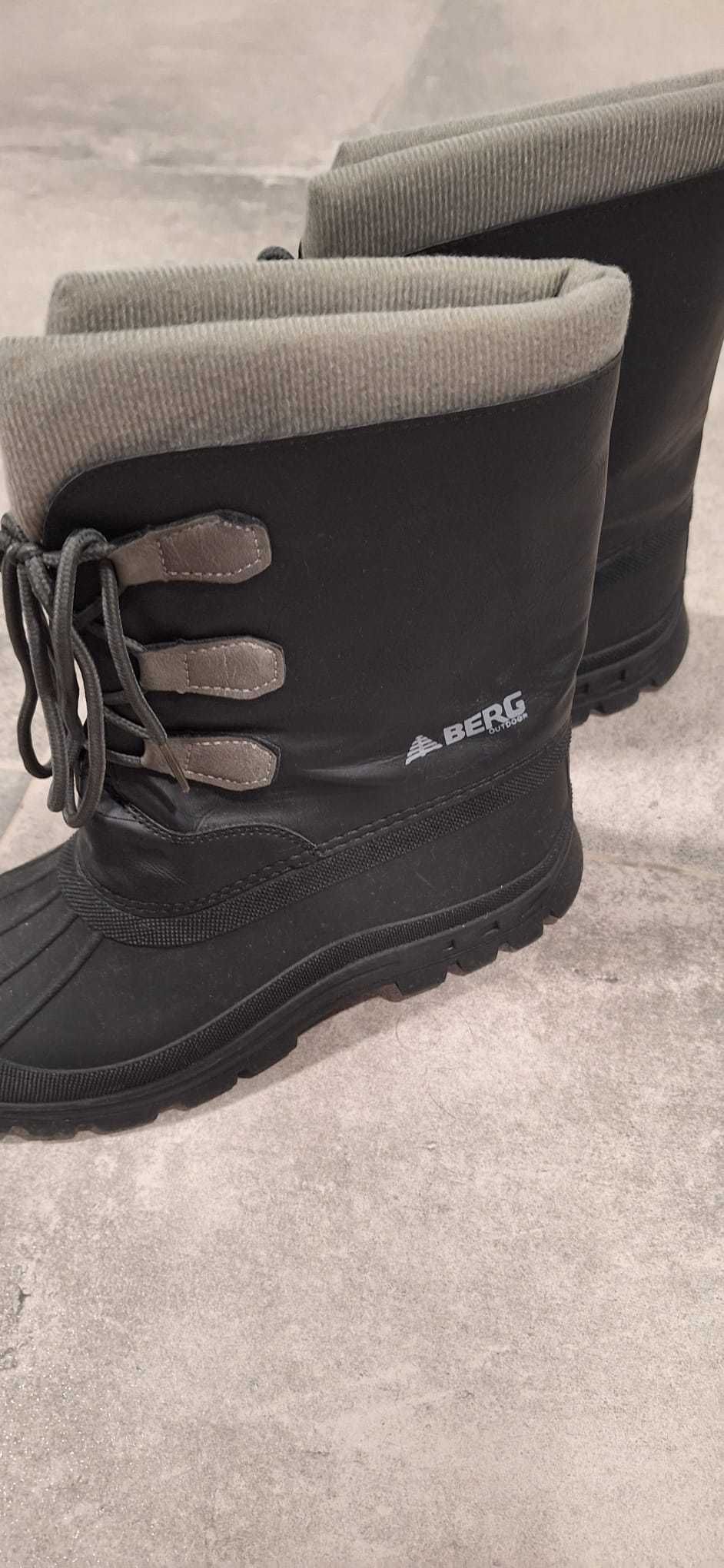 Botas BERG 37, pretas