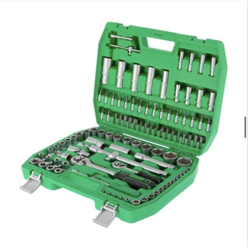 Набор инструментов 1/2" & 1/4" 108 ед. INTERTOOL ET-6108SP