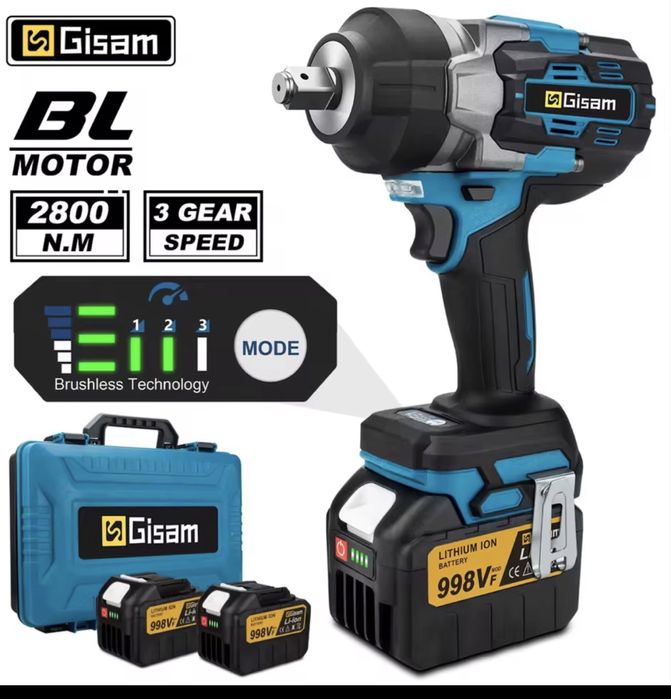 Klucz udarowy 2800 Nm