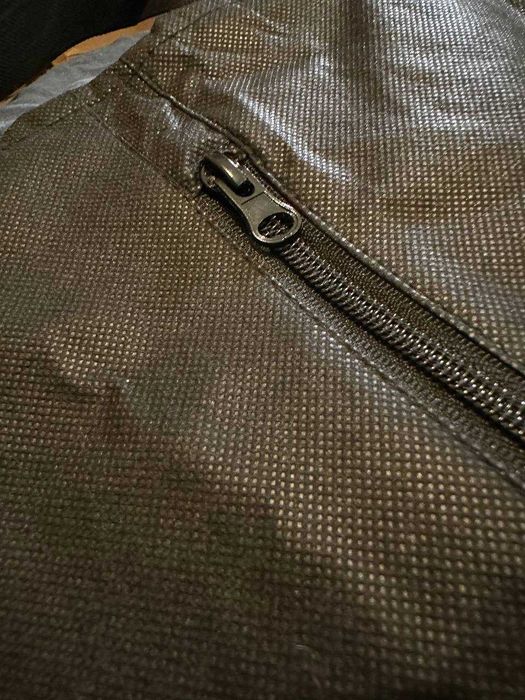 Чохол для зберігання одягу із тканини спанбонд 57х114 см. чорний