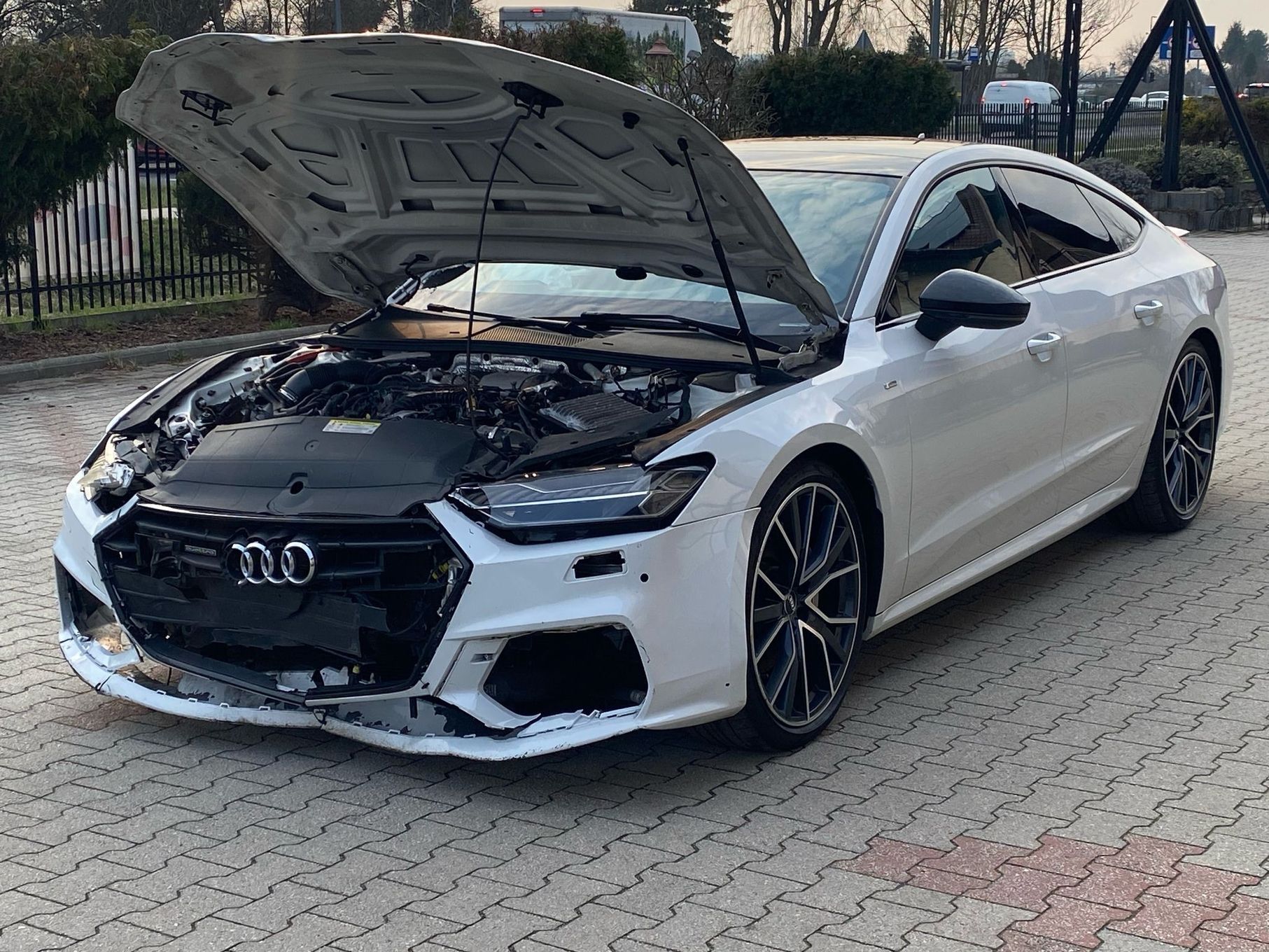 Audi A7 50TDI Quattro S-Line B&O Matrix Salon Polska Panorama Alcantara