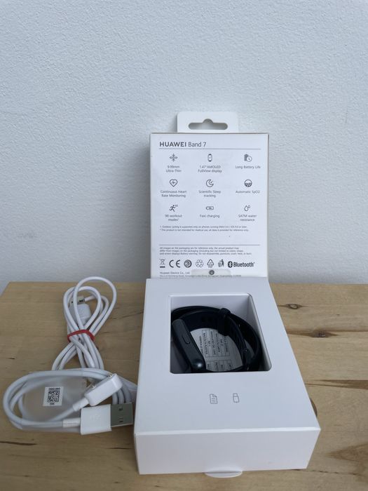 Opaska/zegarek/smartwatch Huawei SmartBand 7; stan bdb; kompletny
