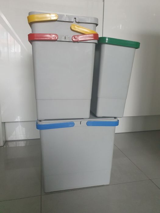 Kosze na śmieci 4 sztuki