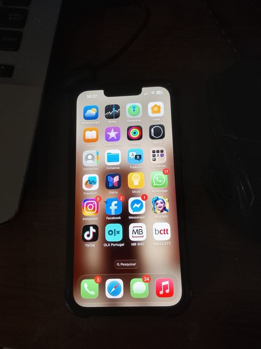 Iphone 13 em bom estado 128gb de memoria