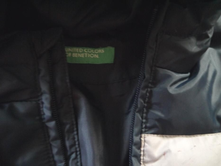 Куртка BENETTON пух на 7-8 лет